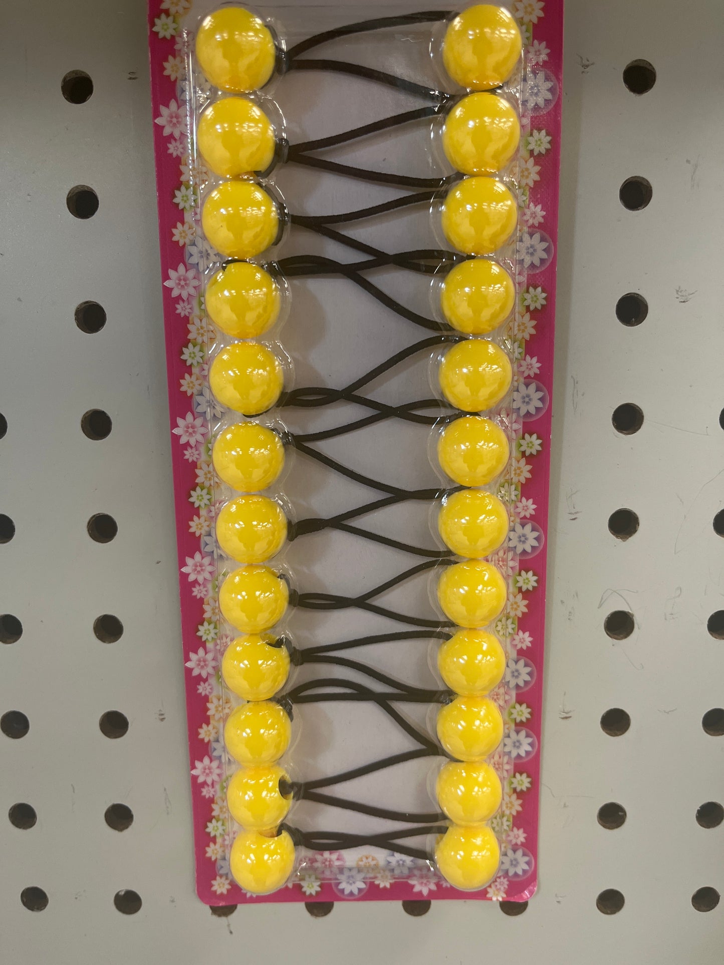 Tara Hair Bubbles Small Yellow-#ZQ9295