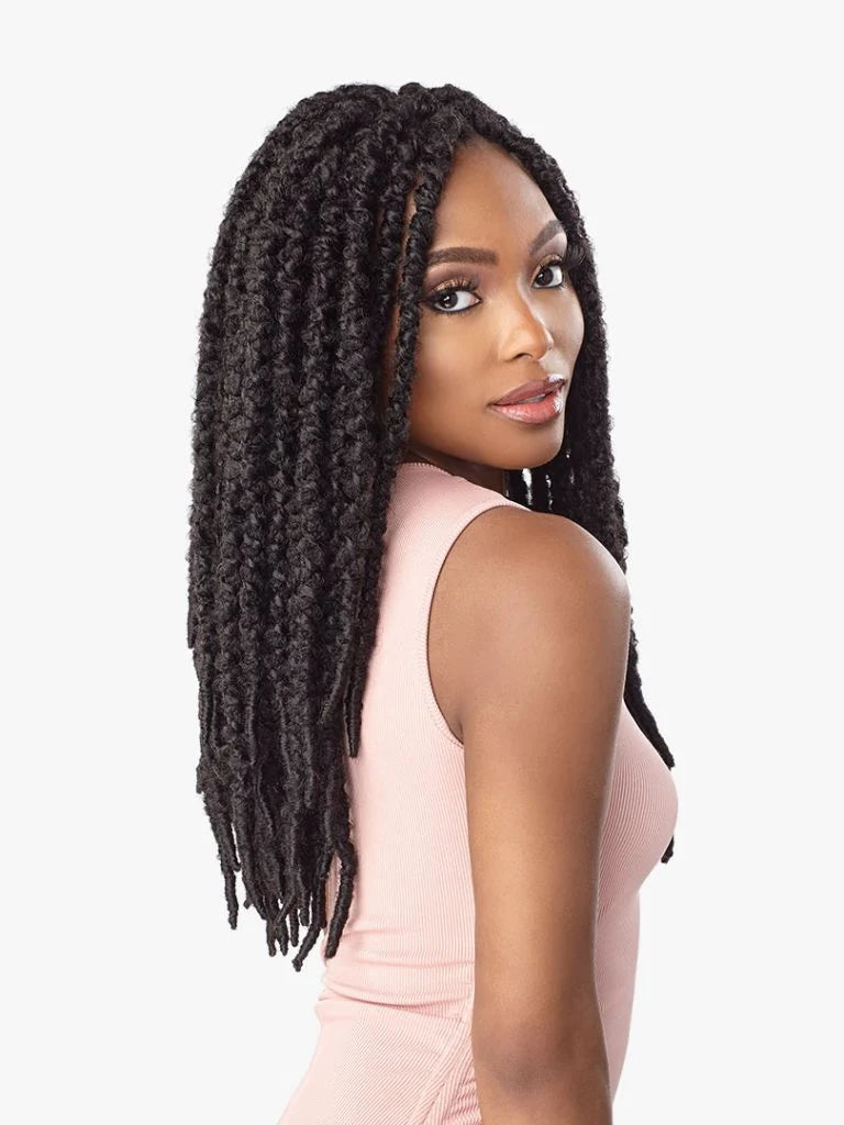 2X Water Wave Locs 18"-T1B/BG