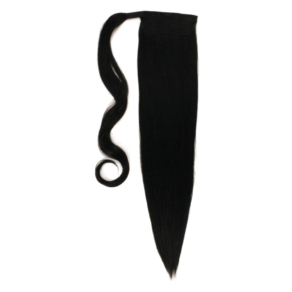 Wrap Ponytail Silky Straight 18