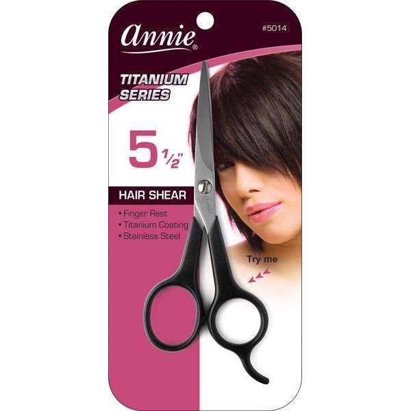 Annie 5 1/2" Titanum Hair Shears: 5014