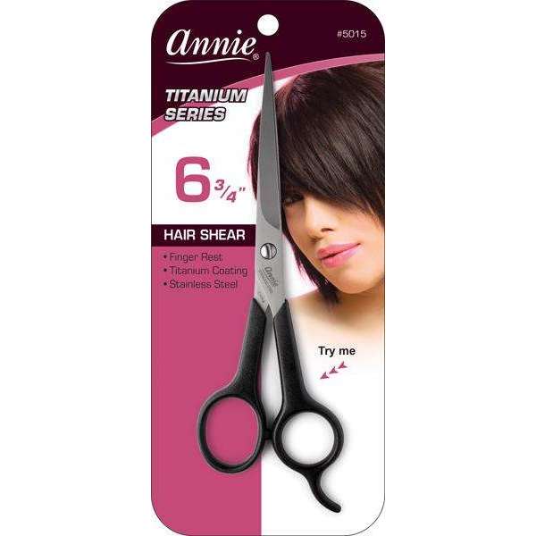 Annie 6 3/4" Titanium Hair Shears :5015