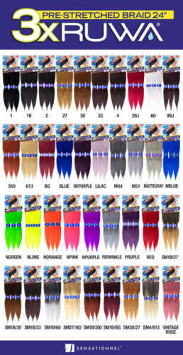 3X Ruwa Pre-Stretched 24"-613