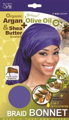 Qfitt 4in1 Oil Braid Bonnet