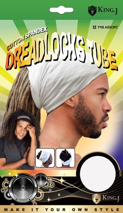 Dreadlocks Cotton Tube Black 711
