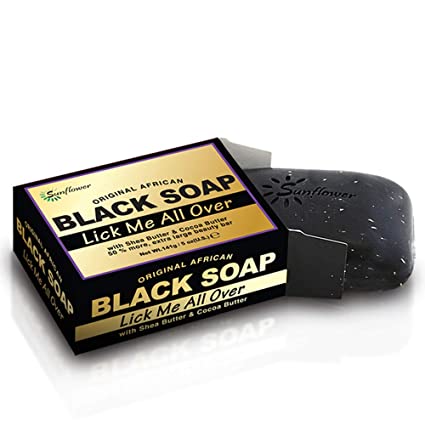 Sunflower Black Soap, Lick Me All Over