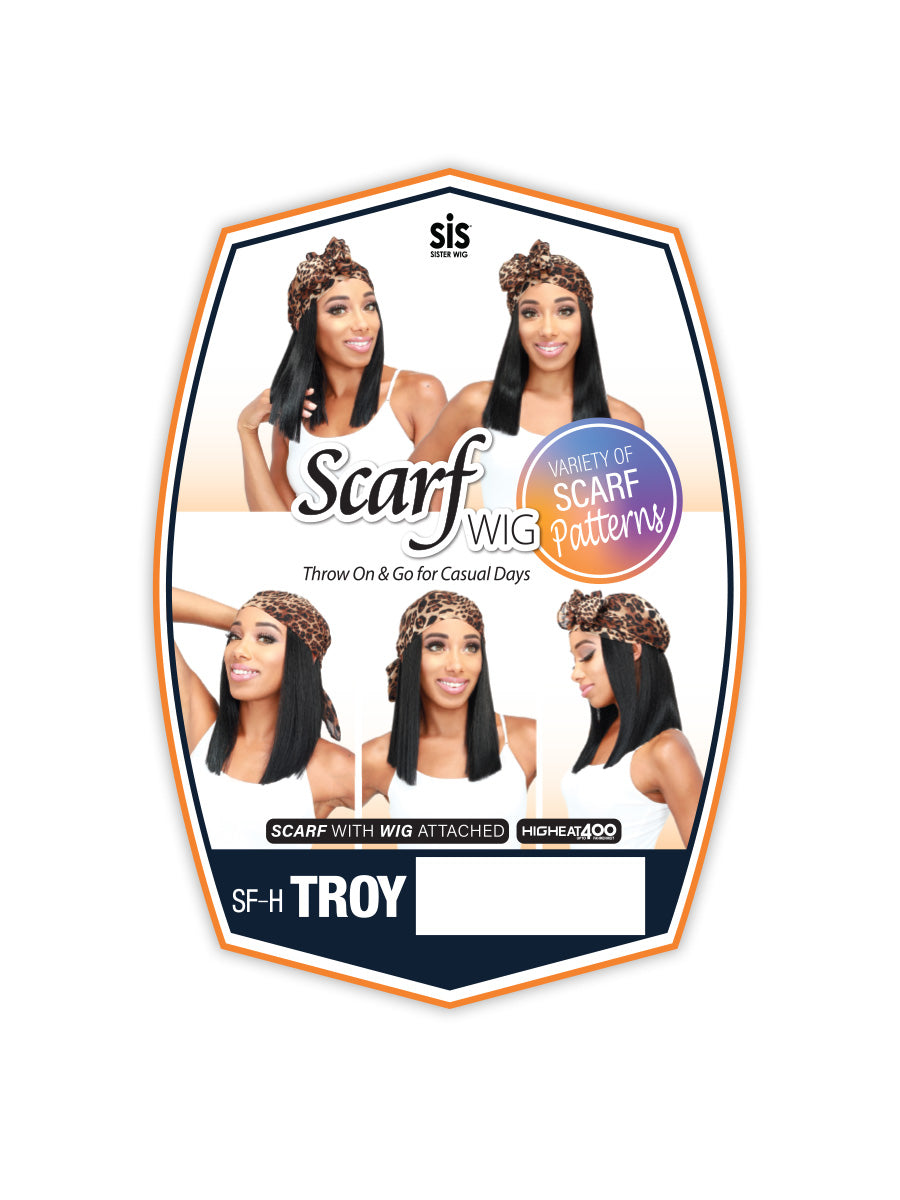 Scarf Wig Troy
