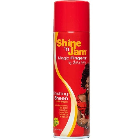 Shine 'n Jam® Magic Fingers™ Finishing Sheen For Braiders