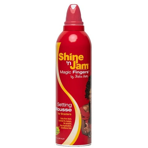 Shine 'n Jam® Magic Fingers™ Setting Mousse For Braiders