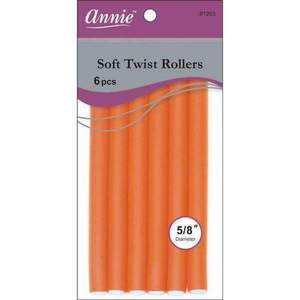 Annie Soft-Twist Rollers 7"-1203 : orange