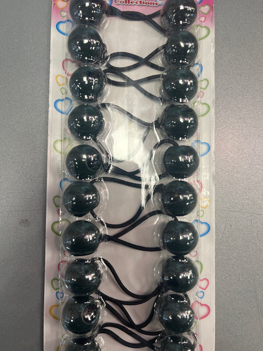 Bello Hair Ponytail Bubbles-Dark Green : #16006