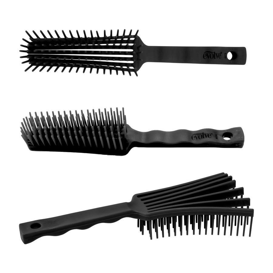 Evolve Flo-Thru Detangler Brush