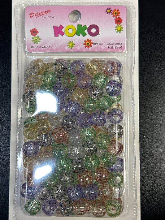 koko Hair Beads-GLAS