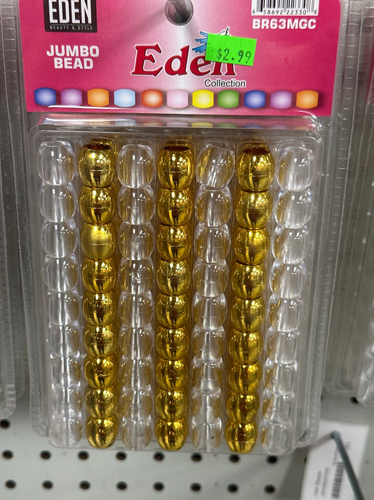 Eden Jumbo Beads C/Gold