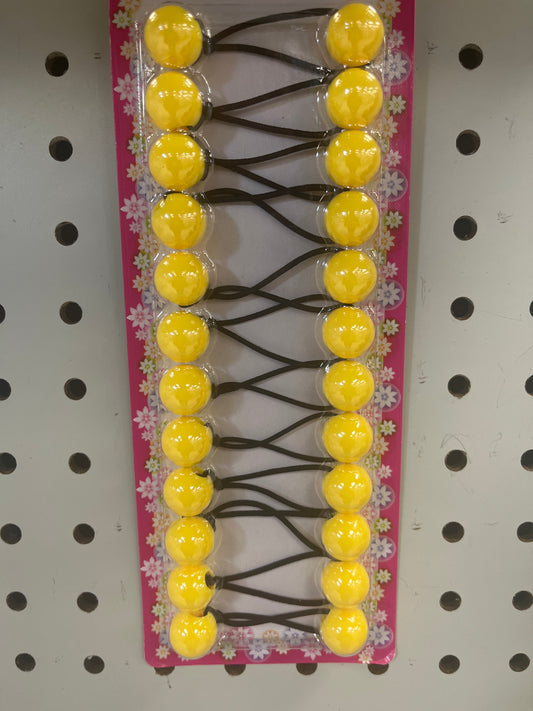 Tara Hair Bubbles Small Yellow-#ZQ9295