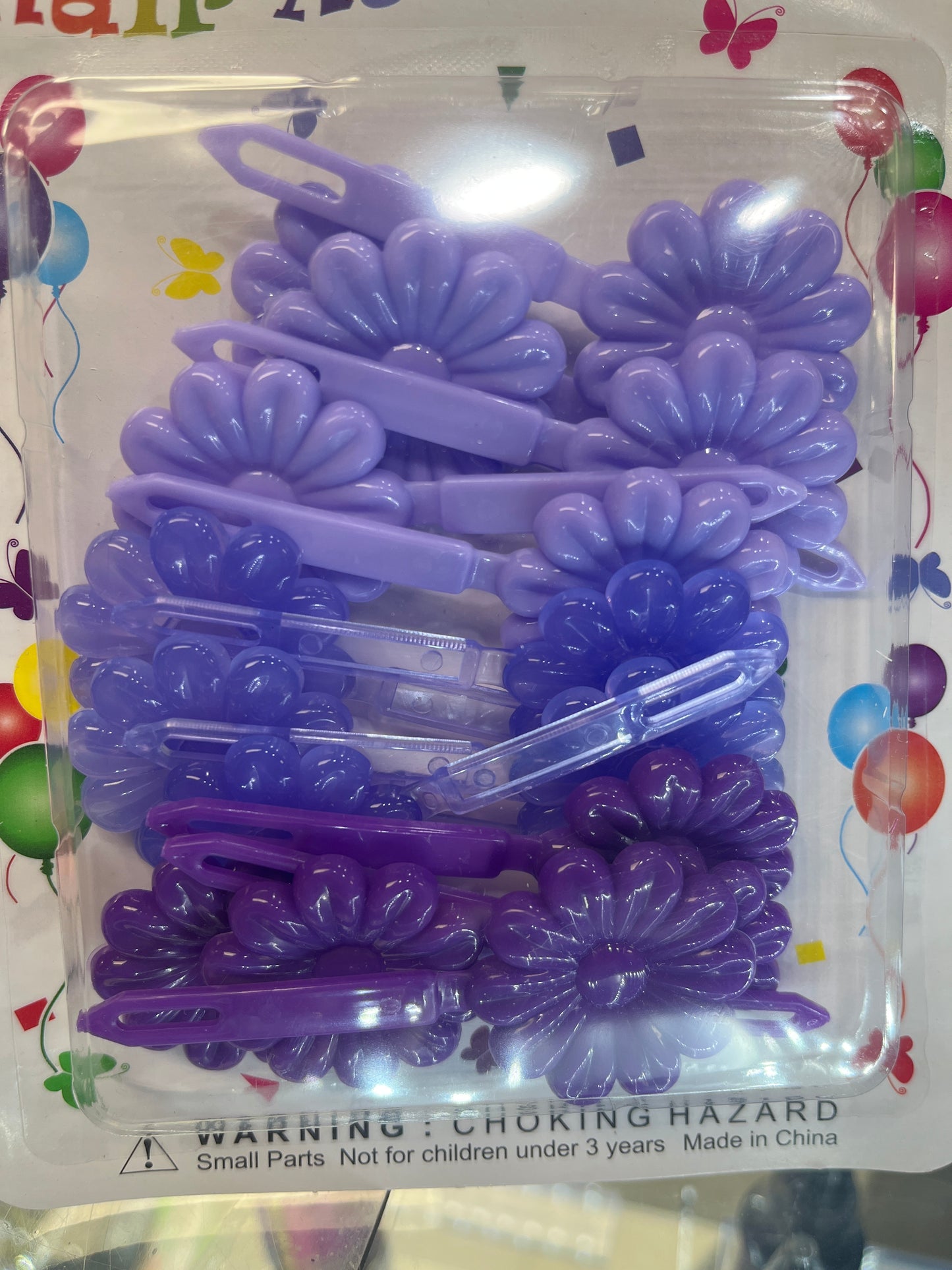 Eden Hair Barret Purple