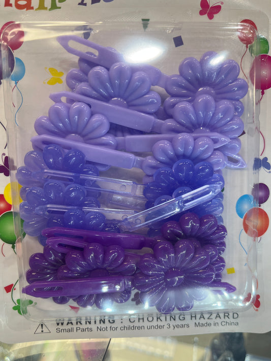 Eden Hair Barret Purple