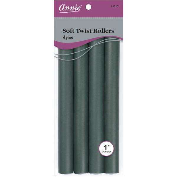 Annie Soft-Twist Rollers 10"-1215 : DkGreen